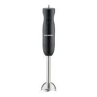 HAUSBERG HB-7674NG botmixer, 300W, 2 sebesség, ABS anyag, rozsdamentes acél pengék, fekete