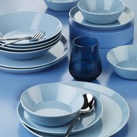 FORZA asztali felszolgálás, 24 db, 6 személyes, porcelán, kék, kutahya porcelán