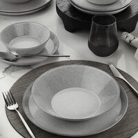 FORZA asztali szervíz, 24 db, 6 személyes, porcelán, bézs, kutahya porcelán