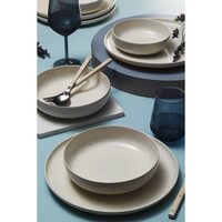 Moderna Colore Matt asztali szervíz, 24 db, 6 személyes, porcelán, fahéj, kutahya porcelán