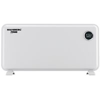 Digitális elektromos padlókonvektor HAUSBERG HB-8215, 2000W, 2 teljesítményszint, távirányító, termosztát, fehér