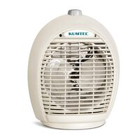KUMTEL A6331 fűtőventilátor, 2000 W, 3 hőmérséklet-beállítás, biztonsági elzáró rendszer, MIX szín
