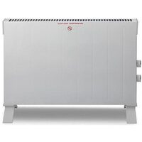 Kumtel Luxell C2947 elektromos konvektor, 2500W, állítható termosztát, biztonsági rendszer, csendes, Fehér