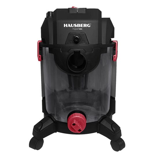 HAUSBERG HB-2890NG mosóporszívó, 2200 W, többfunkciós, több felületű, 20 literes űrtartalom, 5 literes mosószer tartály, nedves és száraz használat, fekete