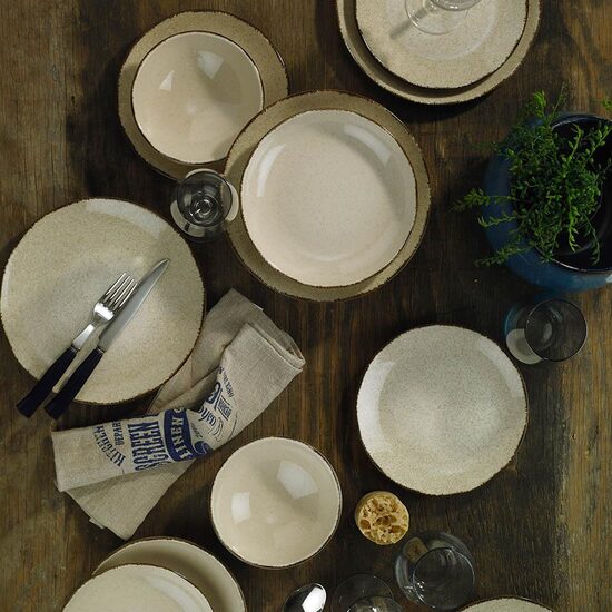 Kutahya Porselen Color-X 18 részes 6 személyes étkészlet Scortisoara porcelánból