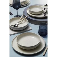 Kutahya Porselen Moderna Matte 18 részes étkészlet 6 személyes fahéjas porcelánból