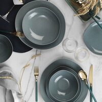 Kutahya Porselen SOHO 18 részes étkészlet 6 személyes kék porcelán színben