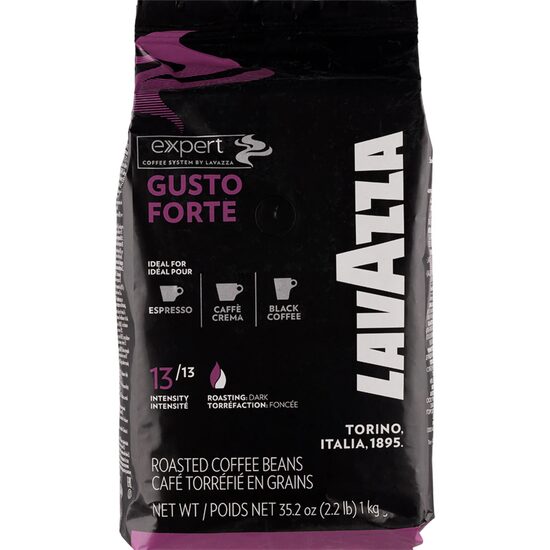 Lavazza Gusto Forte kávébab, 1 kg