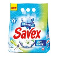  Savex PowerZyme 2in1 automata mosószer, fehér, 2kg