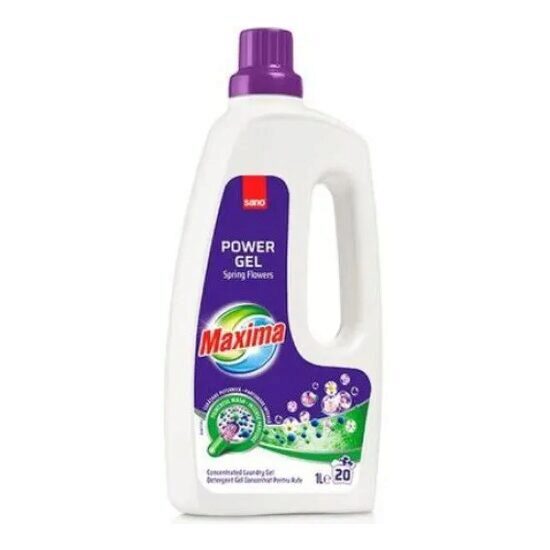 Sano Maxima Mix&amp;Wash koncentrált mosógél, 20 mosásra, 1 l