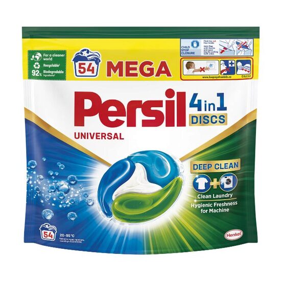 Persil Discs Universal mosószer kapszulák, 54 mosáshoz