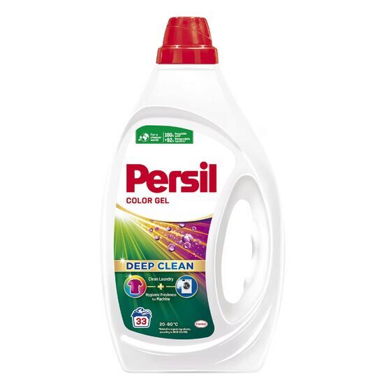 Persil Deep Clean Color folyékony mosószer, 33 mosás, 1,485 l