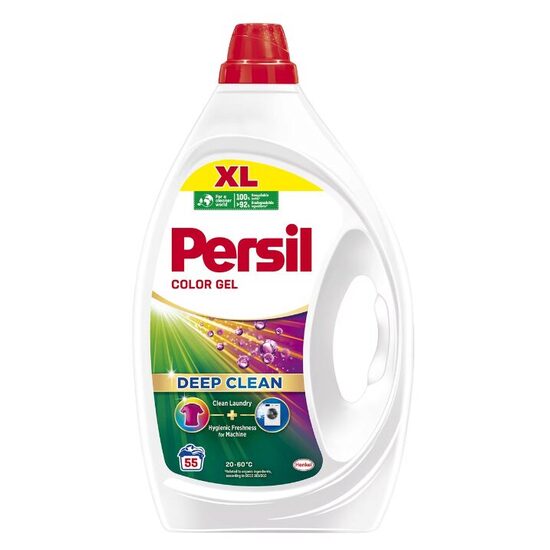 Persil Deep Clean Color folyékony mosószer, 55 mosás, 2,475 l