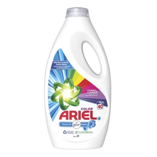 Ariel Touch of Lenor Color folyékony mosószer, 40 mosáshoz