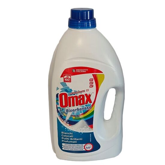 Omax Bicarbonato folyékony mosószer, 3L, 60 mosásra