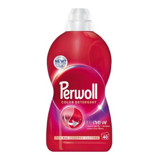 Perwoll Renew Color folyékony mosószer, 40 mosásra, 2000 ml