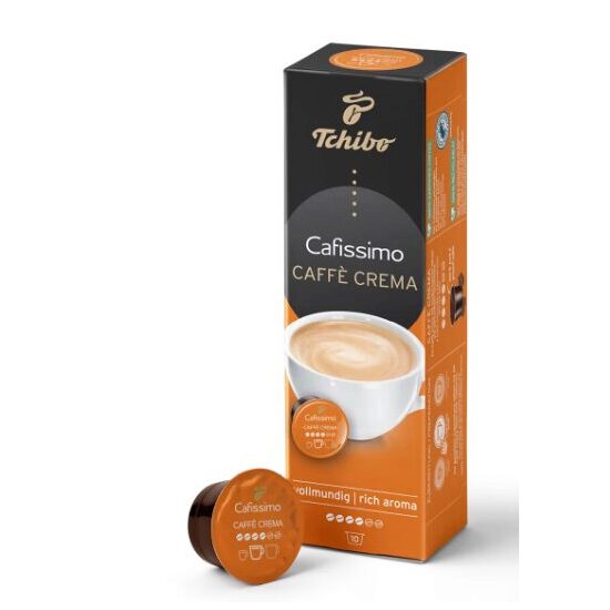 Tchibo Cafissimo Caffe Cream Rich Aroma kapszulák, 10 kapszula