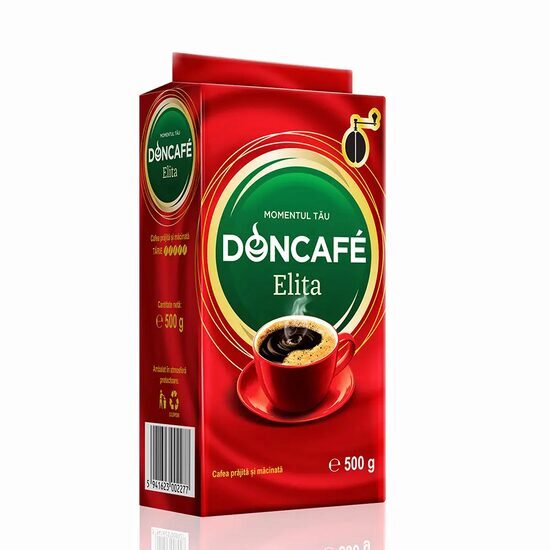 Doncafe Elita vákuumos őrölt kávé, 500 g