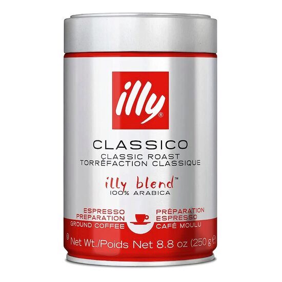 Illy Classico kávébabok, 100% Arabica, 250 g