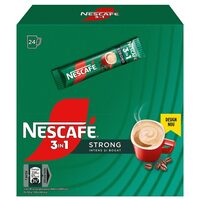 Nescafé 3 az 1-ben erős instant kávé, 24 tasak x 15 g