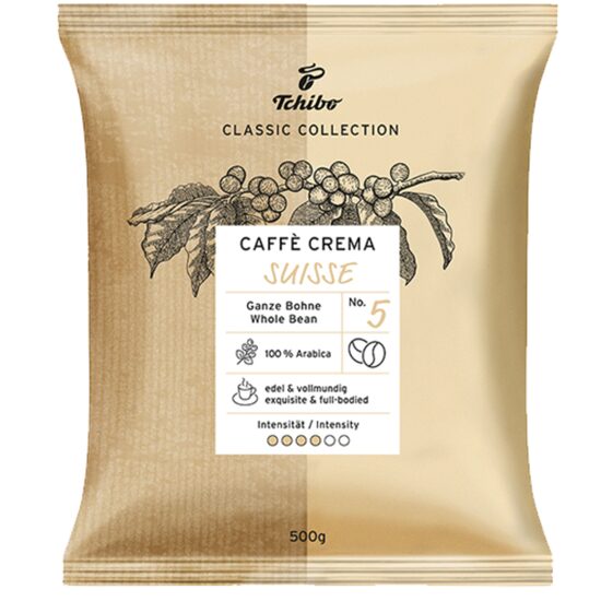 Tchibo Caffe Crema Suisse kávébab 500g