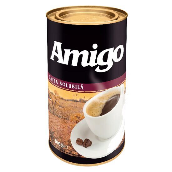 Amigo instant kávé, fémdobozban, 300g