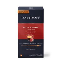 Davidoff Café Rich Aroma Espresso kávékapszulák, 10 kapszula x 5,5 g, Nespresso kompatibilis, 10 darab