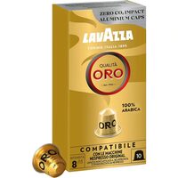 Lavazza Qualita Oro kávékapszula, Nespresso kompatibilis, alumínium, 10x5,7 g