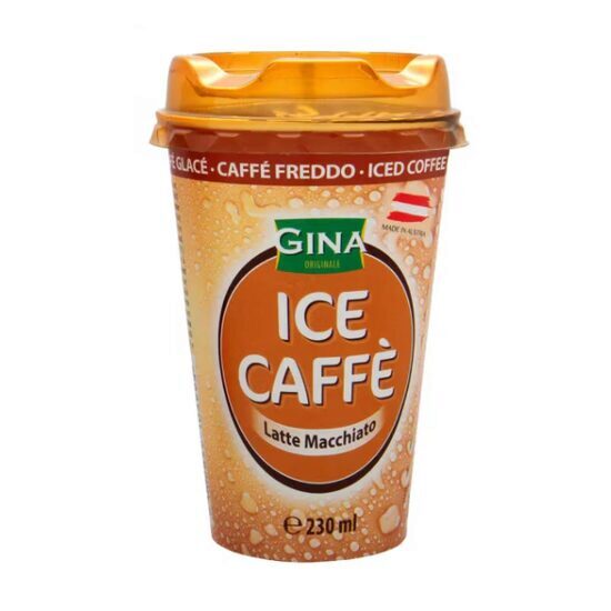 Coffee Latte Machiato Ice Caffe Gina 230 ml