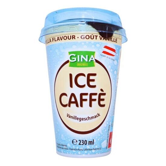 Vaníliás jegeskávé Caffe Gina 230 ml