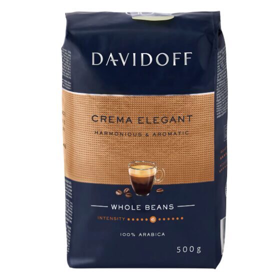 Davidoff Café Crema Elegant szemes kávé, 500 g