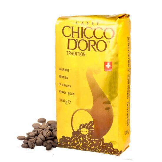 Chicco D&#39;oro Tradition kávébab, 100% Arabica, 1 kg