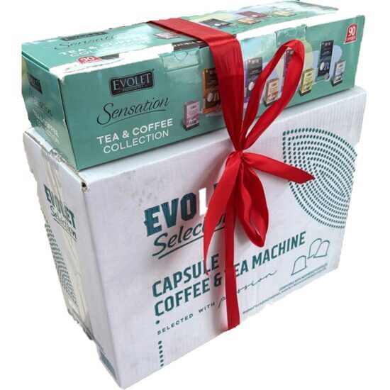 Evolet Tea&amp;Coffee kollekció + Kávé- és teafőző kapszulákkal