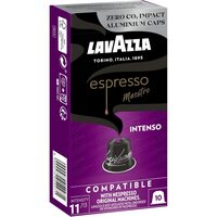 Lavazza Intenso kávékapszulák, Nespresso kompatibilis, alumínium, 10 db 5,7 g