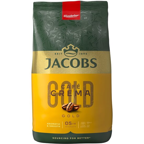 Jacobs Crema Gold kávébab, 1 kg