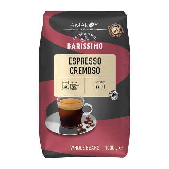 Kávébabok, Amaroy Barissimo Espresso Cremoso, 1 kg
