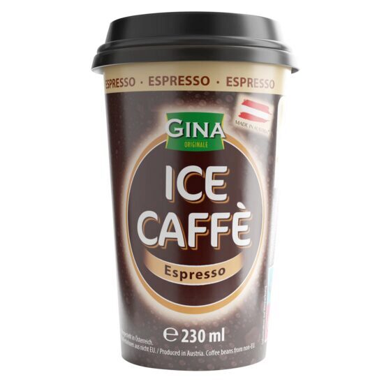 Kávé alapú ital, Ice Caffe Gina, Espresso, 230 ml