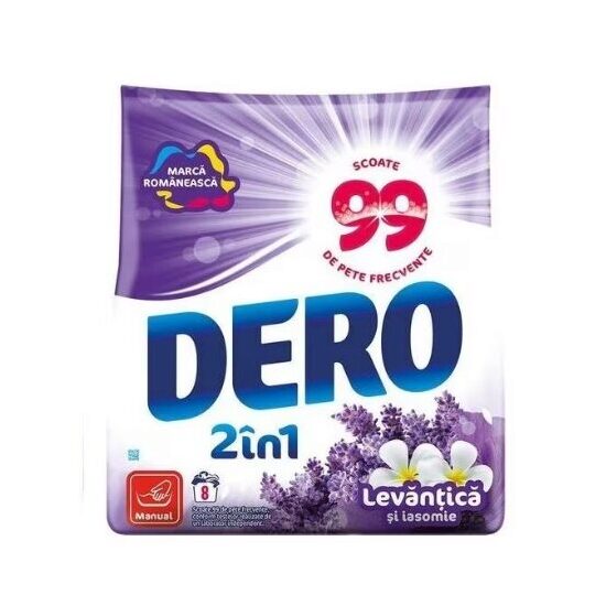 Kézi mosószer Dero 2in1 levendula 400 g