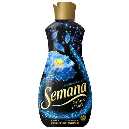Semana Perfumes of Night Éjfélkék Szuperkoncentrált öblítő, 66 mosás, 1,65 l
