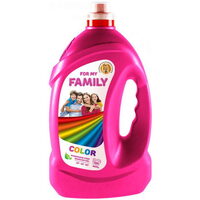 Folyékony mosószer Gel Family Color 100 mosás, 4L