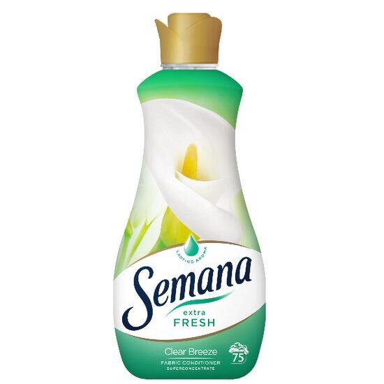 Semana Extra Fresh CLEAR BREEZE szuperkoncentrált öblítő, 75 mosás, 1,5 l