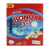 Bonux 3 az 1-ben automata mosószer fehérlila 400 g