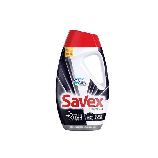 Savex Black Dark folyékony mosószer, 20 mosás, 1,08 l