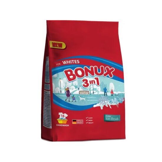Bonux 3in1 Ice Fresh automata mosószer, 18 mosás, 900 g
