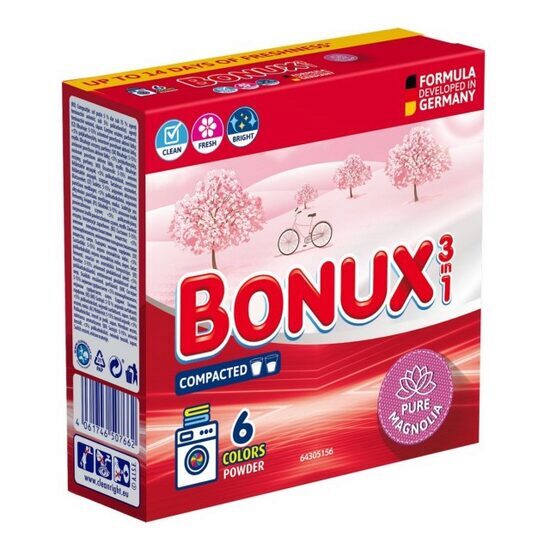 Bonux Pure Magnolia automata mosópor 390 g, 6 mosás