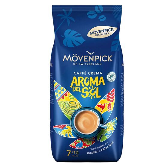 Az Év Mövenpickje Aroma del Sol – Kávébabok 1 kg