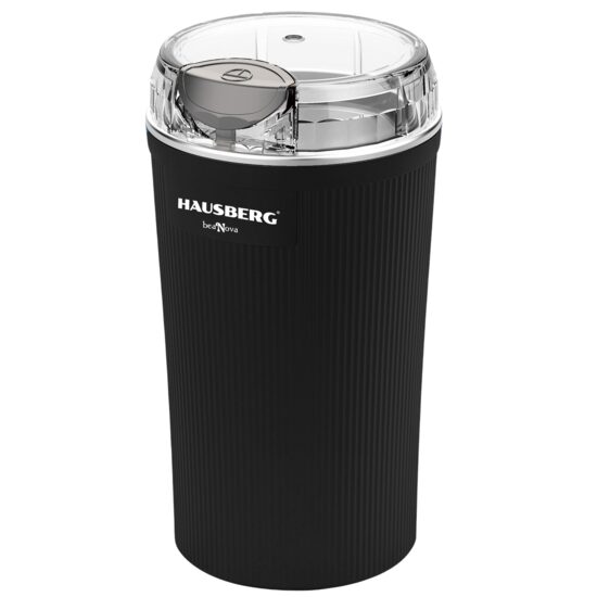 Rasnita cafea HAUSBERG HB7561NG, 80g, 200W, lame inox, capac etans