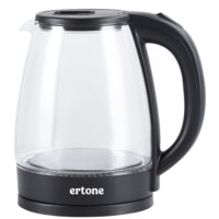 Cana electrica din sticla ERTONE ERT946, 1.8L, 1500W, iluminare LED, oprire automata