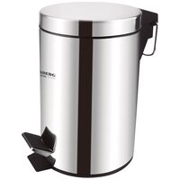 Cos gunoi 12L cu pedala Hausberg HB H1052 inox cu galeata detasabila