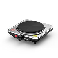 Plită Electrică MINIQAZ Inox 1000W Placă Fontă 155mm PLITA ELECTRICA DIN INOX 1Q ERT198IN
